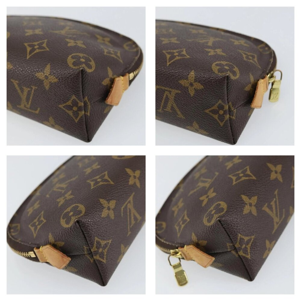 Authentic LOUIS VUITTON Monogram Pochette Cosmetic PM Pouch bst252-022826 - Picture 8 of 16